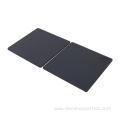 Glossy black solid sheet polycarbonate panel